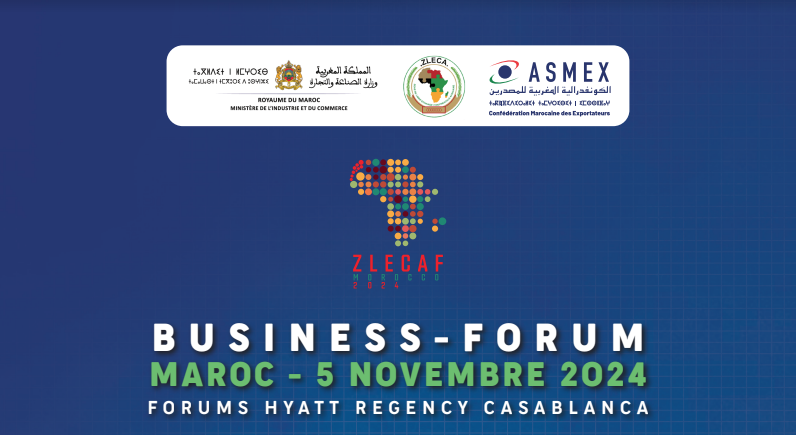 Commerce intra-africain : Tenue en novembre de la 1ère édition du Business Forum ZLECAf-Morocco 2024